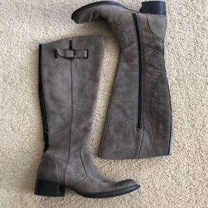 Grey Born boots size 9